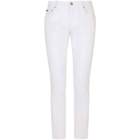 Dolce & Gabbana 'Logo-Plaque Slim-Cut Jeans' Jeans für Herren
