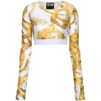 Versace Jeans Couture Women's 'Baroque' Crop Top