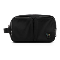 PS Paul Smith Men's 'Logo-Patch Shell' Toiletry Bag