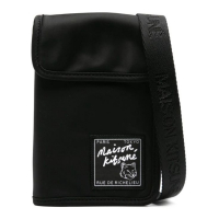 Maison Kitsuné Men's 'The Traveller Bi-Fold Neck' Messenger Bag