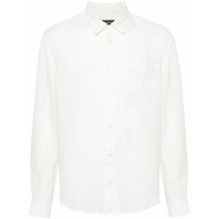 A.P.C. Chemise 'Cassel Logo-Embroidered' pour Hommes