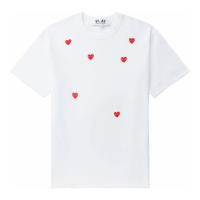 Comme Des Garçons Play 'Scattered Hearts' T-Shirt für Herren
