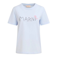 Marni T-shirt 'Logo-Stitch' pour Femmes