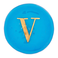 Vetrofuso Vide poche 'V' - 14 cm