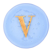 Vetrofuso Vide poche 'V' - 14 cm