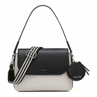 Calvin Klein Women's 'Millie Small Convertible with Striped Strap' Crossbody Bag