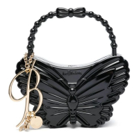 Blumarine Women's 'X Forbitches Butterfly-Shaped' Top Handle Bag