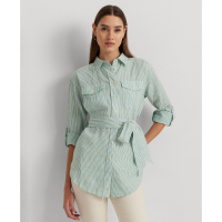 LAUREN Ralph Lauren 'Striped Belted Utility' Hemd für Damen