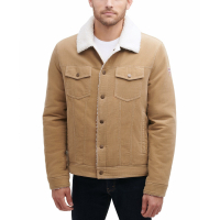 Guess Men's 'Corduroy with Sherpa Collar' Bomber Jacket
