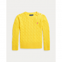 Ralph Lauren 'Cable-Knit' Pullover für Kleine Mädchen
