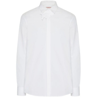 Valentino Garavani Chemise 'Flower-Appliqué' pour Hommes