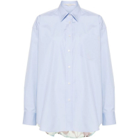 Stella McCartney Chemise 'Straight-Point Collar Panelled' pour Femmes