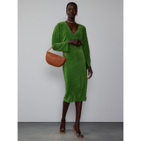 New York & Company Women's 'Dolman Sleeve Pleated' Midi Dress