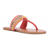 New York & Company Women's 'Joyce Beaded' Thong Sandals