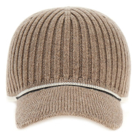 Brunello Cucinelli Casquette 'Ribbed' pour Femmes