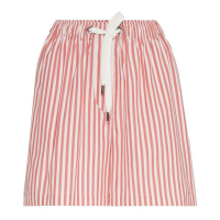 Brunello Cucinelli 'Striped' Shorts für Damen