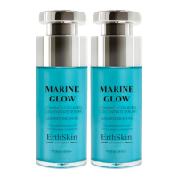 ErthSkin Sérum pour le visage - 30 ml, 2 Pièces 'Marine Glow Vitamin C + Collagen Concentrate'