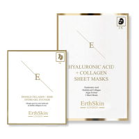 ErthSkin 'Hyaluronic Acid & Collagen + Double Collagen + Rose' Anti-Aging-Pflegeset - 2 Stücke