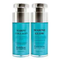 ErthSkin 'Marine Glow + Marine Collagen + Collagen' Anti-Aging Care Set - 2 Pieces