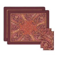 Etro Home 'Paisley-Print' Tischset & Servietten-Set - 50 x 40 cm - 2 Paare