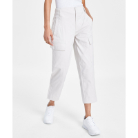 Calvin Klein Jeans Women's 'High-Rise Stretch Twill Ankle' Cargo Trousers