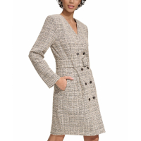 Calvin Klein 'Tweed Belted' Blazer Kleid für Damen