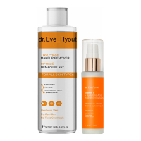 Dr. Eve_Ryouth Eau micellaire, Sérum pour le visage 'Refreshing And Hydrating 2 In 1 + Vitamin C & Hyaluronic Acid' - 2 Pièces