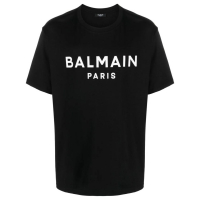 Balmain T-shirt 'Logo-Print' pour Hommes