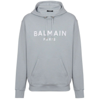 Balmain Sweatshirt à capuche  'Logo-Print' pour Hommes