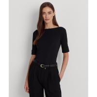 LAUREN Ralph Lauren Women's 'Stretch' 3/4 sleeve Top