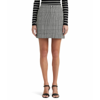 LAUREN Ralph Lauren Women's 'Glen Plaid Tweed Pencil' Mini Skirt