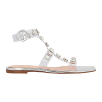 Gianvito Rossi 'Crystal Crash' Flache Sandalen für Damen