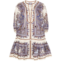 Zimmermann Robe mini 'Ottie Paisley-Print' pour Femmes