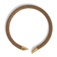 Paco Rabanne Collier 'Gold Pixel Chainmail' pour Femmes