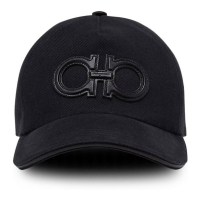 Ferragamo Men's 'Patch Logo' Cap