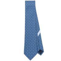 Ferragamo Men's 'Patterned-Jacquard' Tie