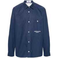 Stone Island Men's 'Stripe-Detail' Overshirt