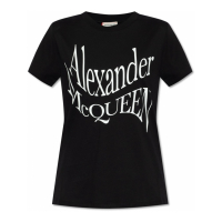 Alexander McQueen 'Logo' T-Shirt für Damen