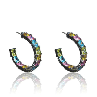 Chiara Ferragni Women's 'Princess Rainbow' Earrings