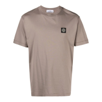 Stone Island T-shirt 'Compass-Appliqué' pour Hommes