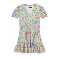 Polo Ralph Lauren Kleid mit kurzem Ärmeln für große Mädchen