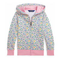 Polo Ralph Lauren Toddler & Little Girl's 'French Terry Hoodie' Track Jacket