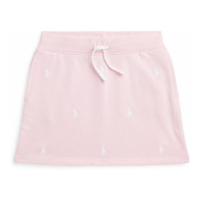 Polo Ralph Lauren Toddler & Little Girl's 'Polo Pony Terry' Mini Skirt