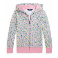 Polo Ralph Lauren Big Girl's 'French Terry Hoodie' Track Jacket