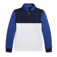 Polo Ralph Lauren 'Logo Quarter-Zip' Pullover für großes Jungen