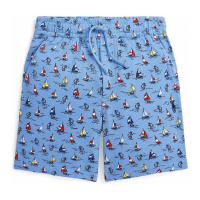 Polo Ralph Lauren 'Sailboat Spa Terry' Shorts für Kleinkind & Kleiner Junge
