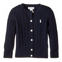 Polo Ralph Lauren Kids Baby Girl's 'Cable-Knit' Cardigan