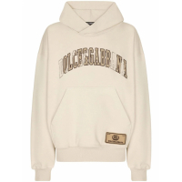 Dolce & Gabbana Sweatshirt à capuche  'Logo-Embroidered' pour Hommes