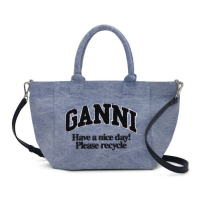 Ganni 'Logo-Embroidered' Tote Handtasche für Damen