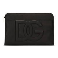Dolce & Gabbana Men's 'Large Logo-Embossed' Pouch